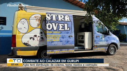 Gurupi recebe ação gratuita de combate à leishmaniose e castração de animais