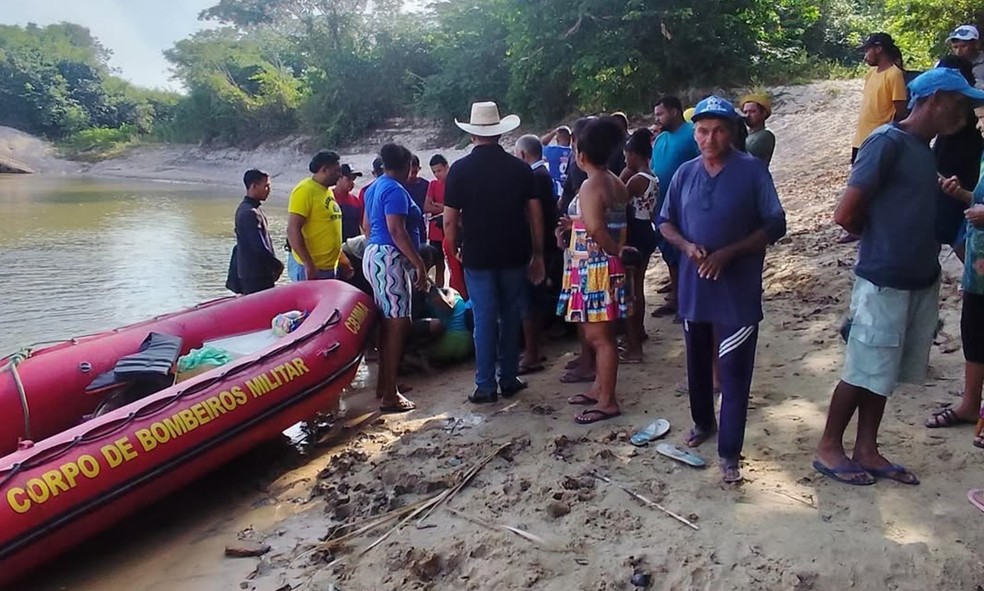 Criança de 9 anos morre afogada no rio Pindaré, no MA — Foto: Divulgação/Redes sociais