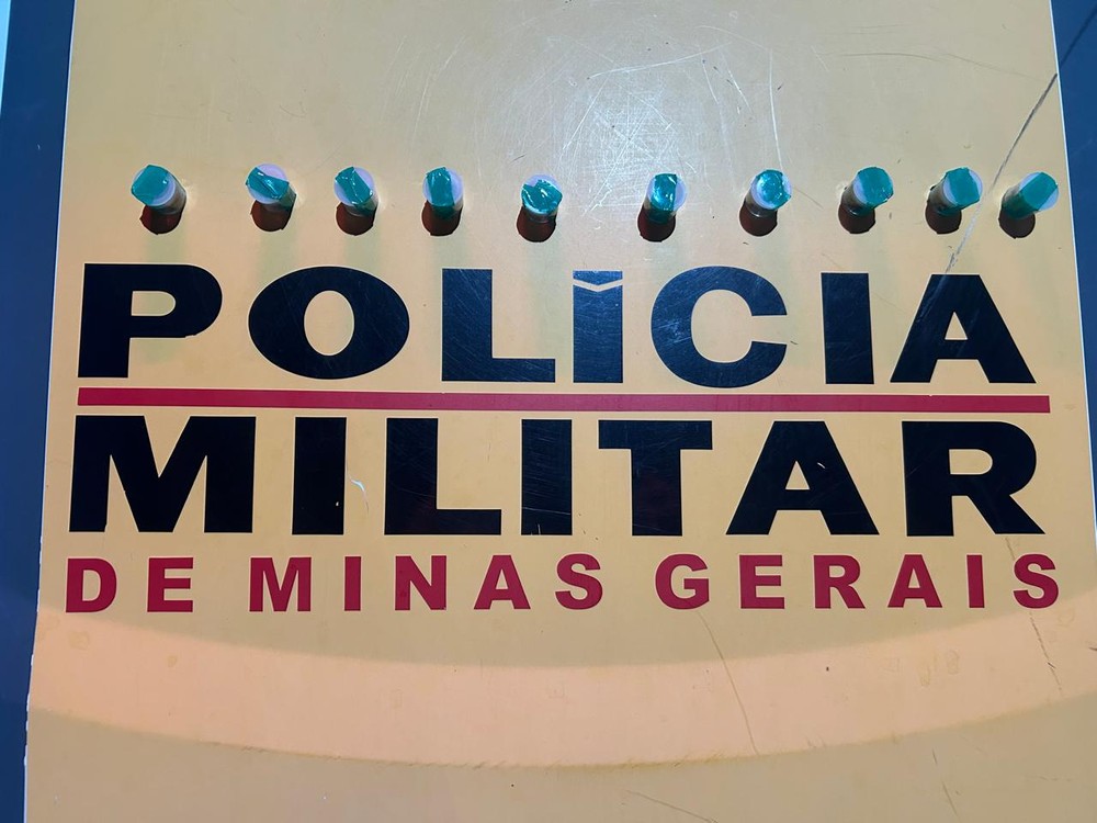 Cão farejador encontra droga escondida no tênis e passageiro é preso em ônibus na BR-352, em MG