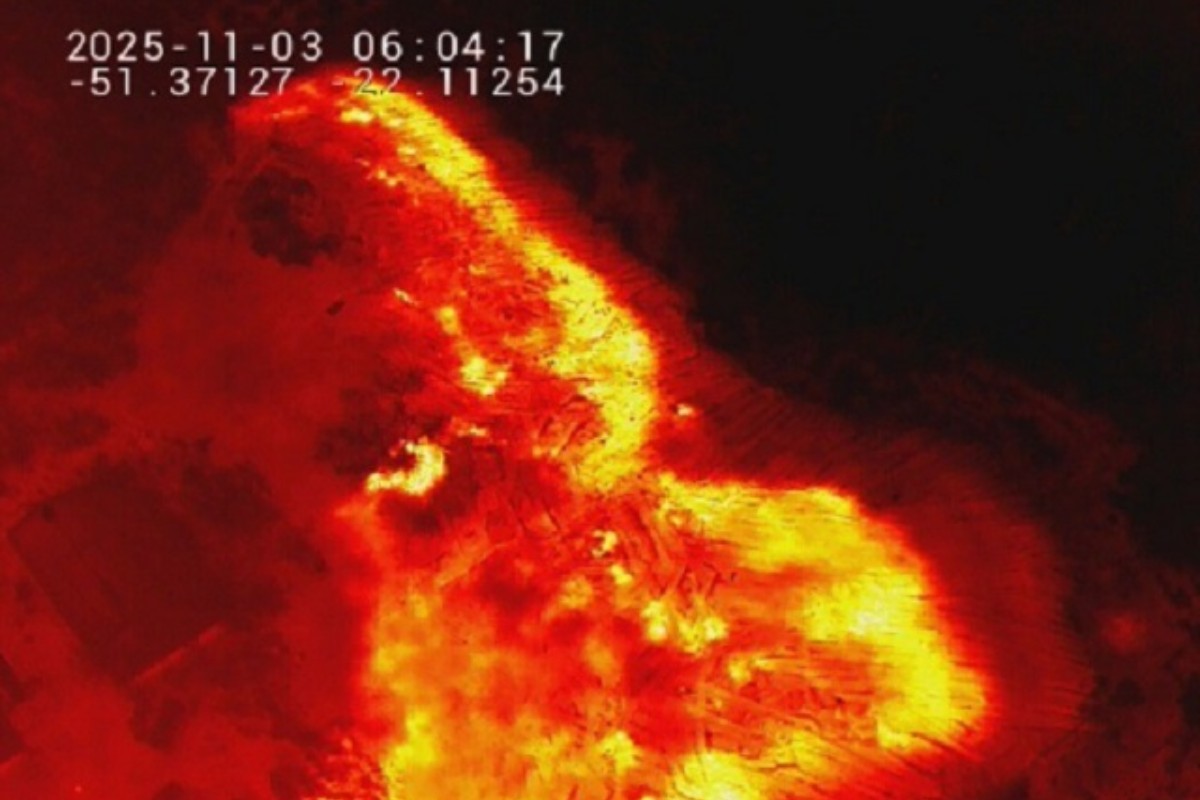 Incêndio subterrâneo causa temperaturas de 97°C na superfície e 190°C de profundidade no interior de SP