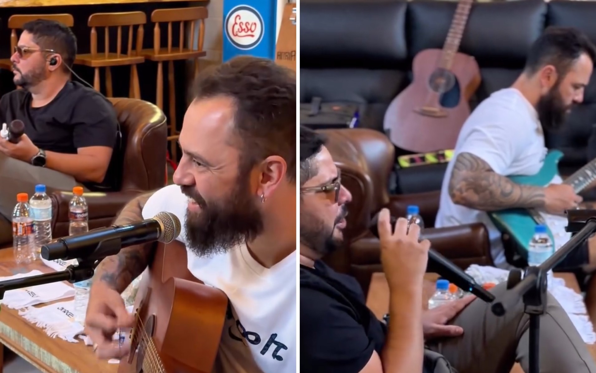 Jorge e Mateus postam vídeos de ensaios para a volta aos palcos: 'Aquecendo'