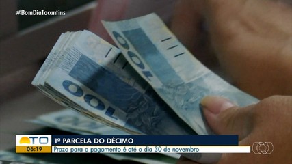 Primeira parcela do décimo terceiro deve ser paga até 30 de novembro