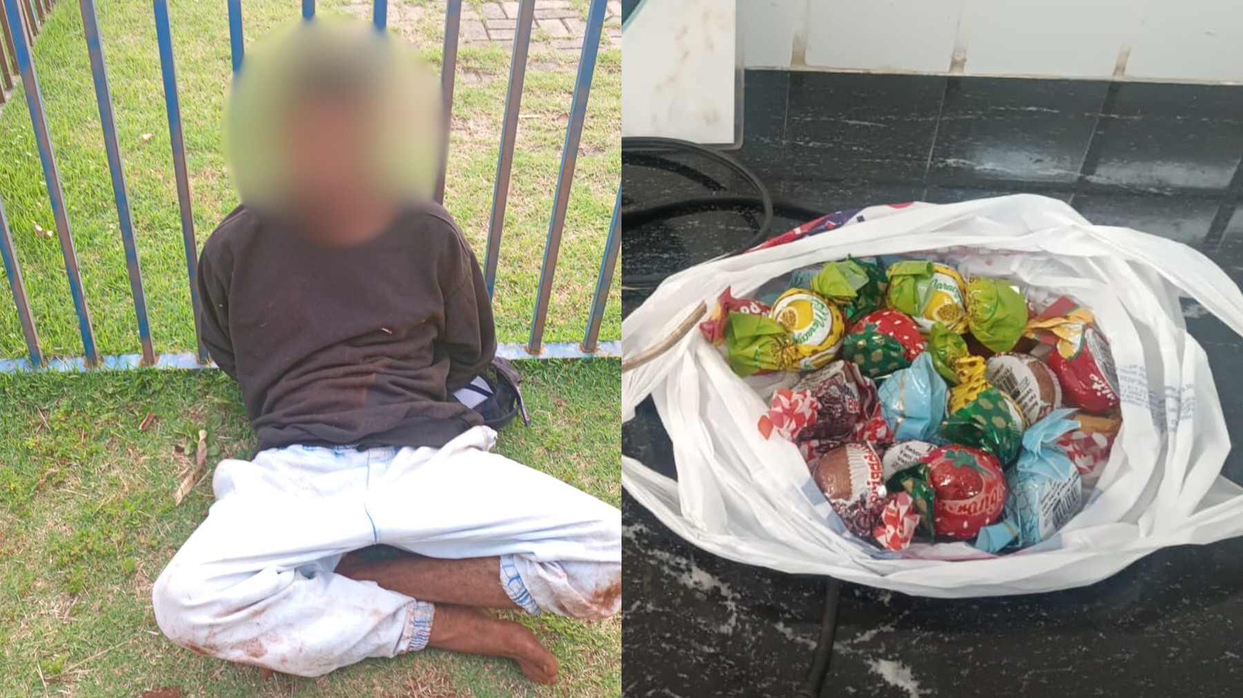 Homem é preso após invadir escola, roubar trufas e danificar equipamentos em Cascavel