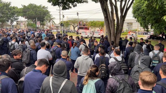 Trabalhadores da Embraer entram em greve em fábrica no interior de SP - Foto: (Sindicato dos Metalúrgicos/Divulgação)