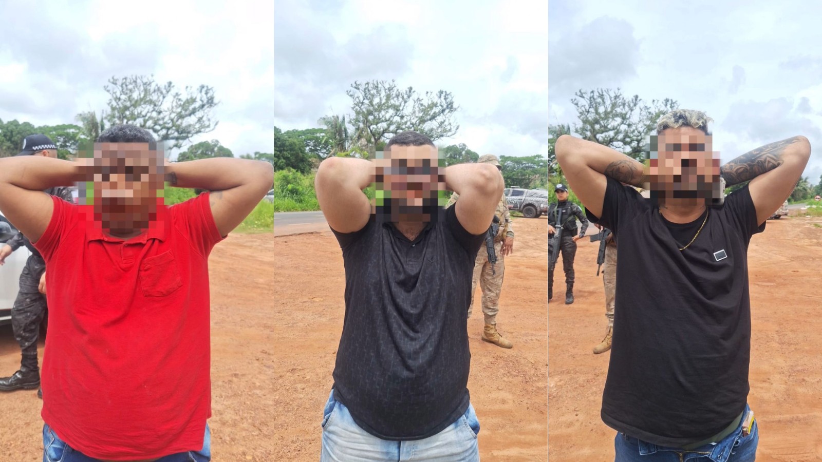 Suspeitos de arrombar e furtar objetos de carros em vaquejada são presos no Norte do Piauí