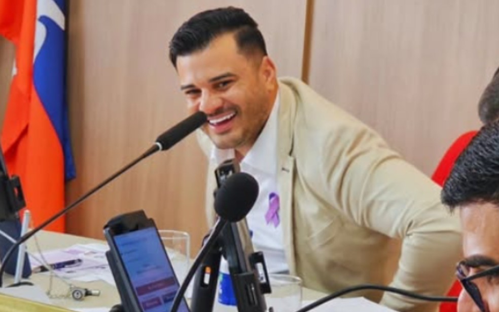 Vereador foi preso em Guaratinga nesta quarta-feira (8) — Foto: Redes sociais