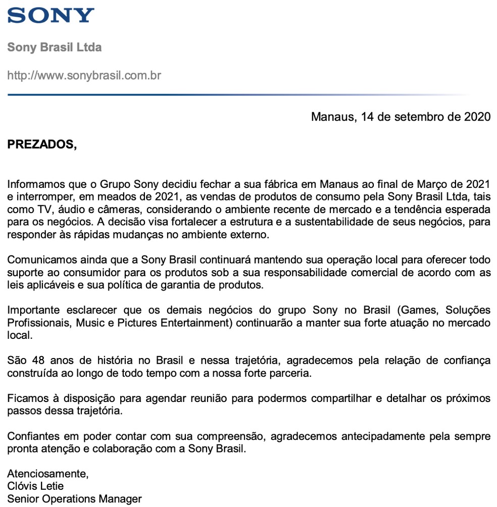 O fechamento da fábrica da Sony no Brasil pode afetar o PS5? Entenda a  situação - Olhar Digital