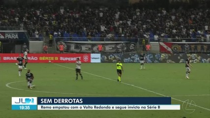 Remo empata com o Volta Redonda e segue invicto na Série B