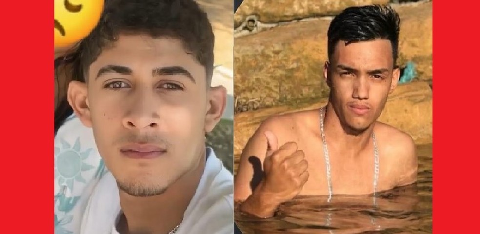 Ezequiel Monteiro (à esquerda) e Lucas Lima (à direita) foram mortos a tiros em Balsas; crime teria sido motivado por briga de organizações criminosas — Foto: Reprodução