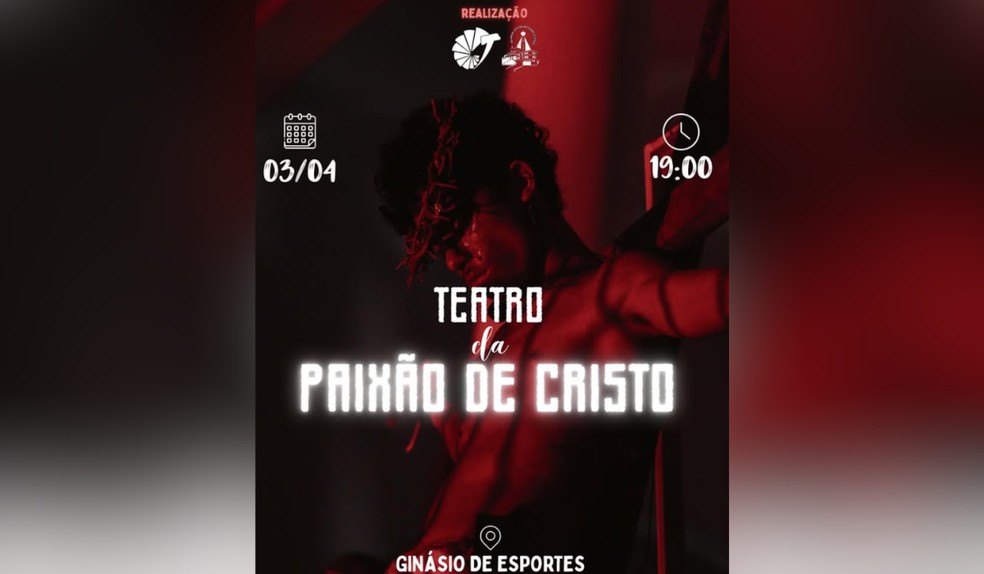 Igreja Matriz de Dracena (SP) terá encenação da Paixão de Cristo — Foto: Reprodução/Redes sociais