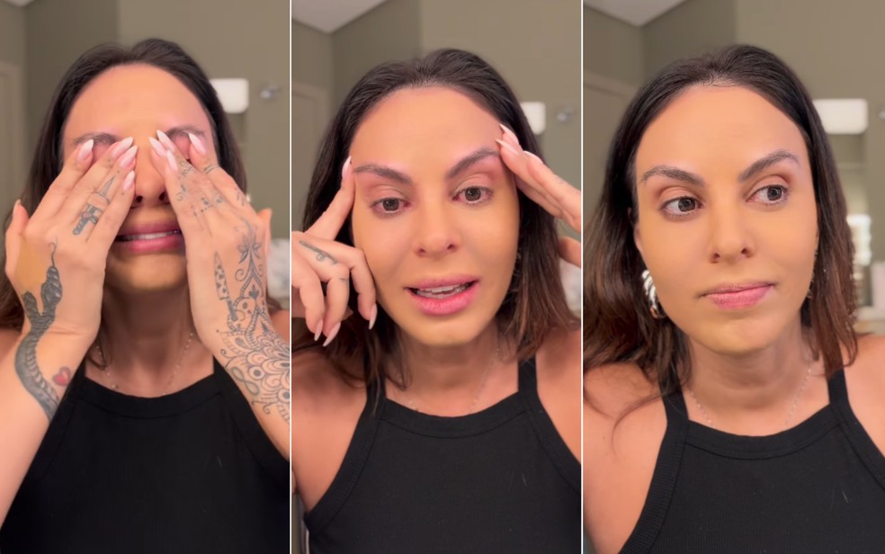 Alinne Rosa revelou que passou anos com depressão profunda — Foto: Redes sociais