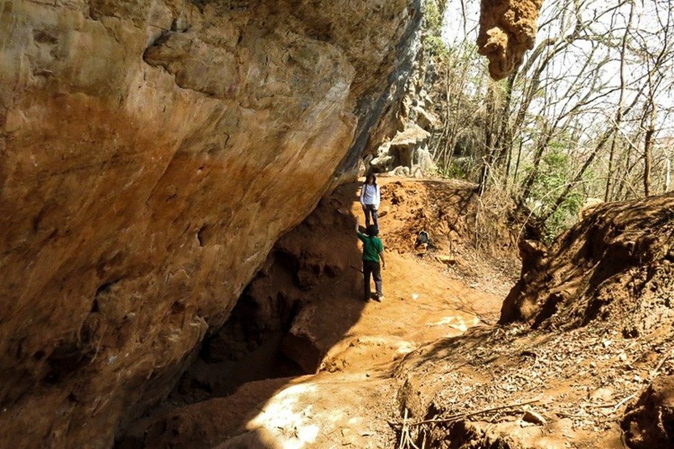 Lapa Vermelha, região onde o fóssil Luzia foi encontrado — Foto: Governo de Minas Gerais/Divulgação
