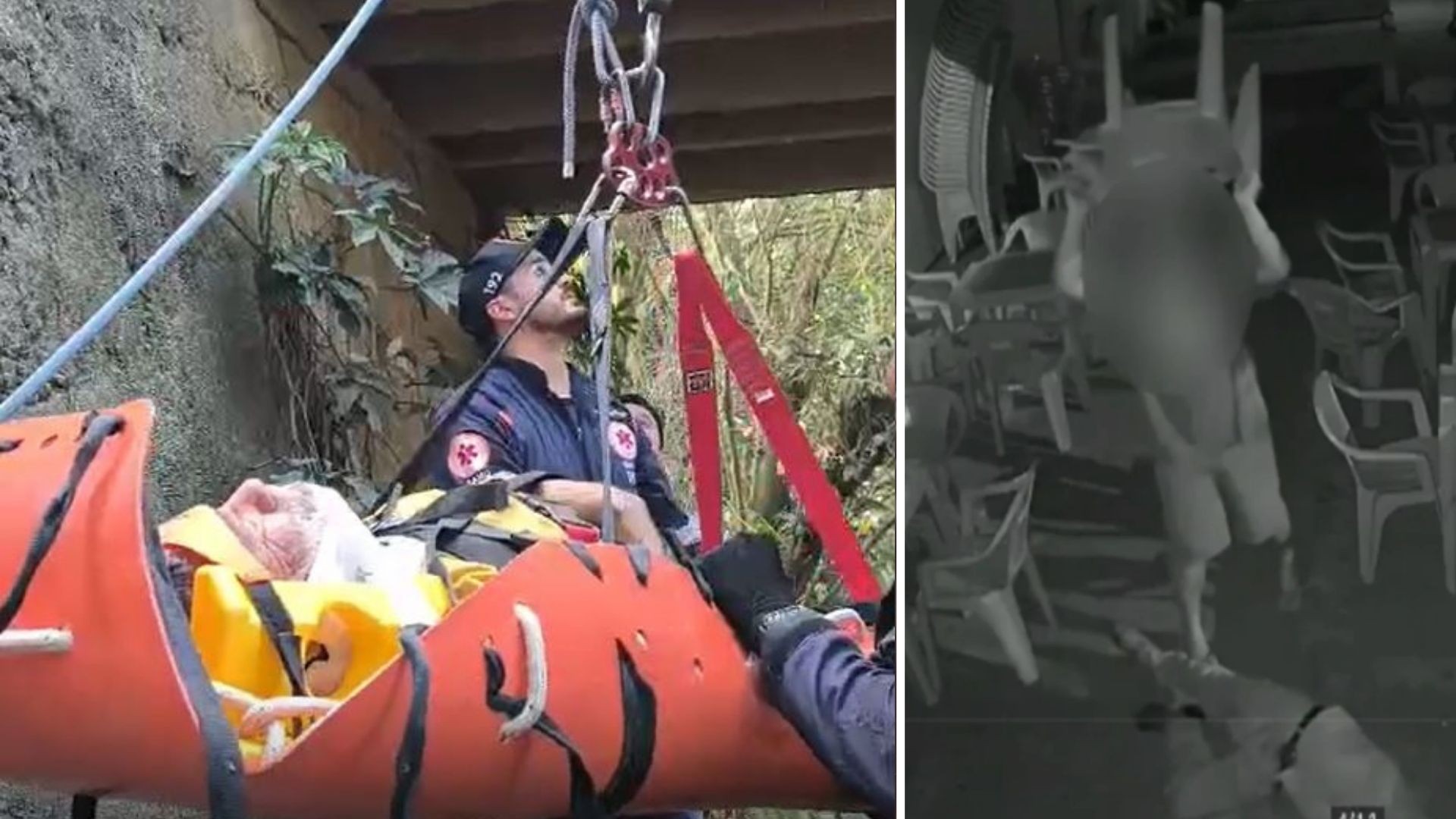 Adolescente tenta matar e roubar idoso; vítima é resgatada caída embaixo de ponte no ES