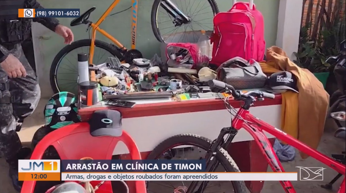 Dois homens são presos após assalto em clínica de Timon