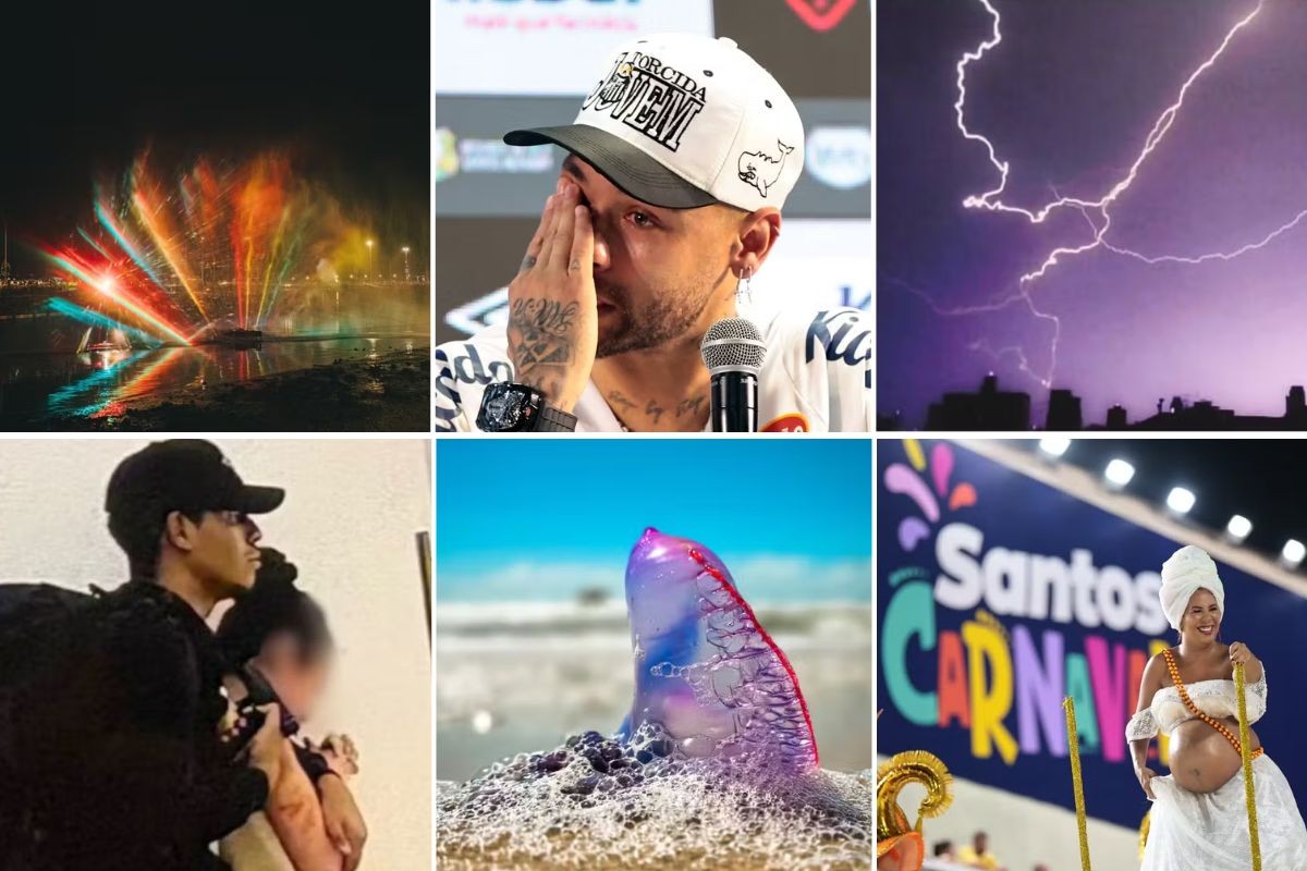 Retrospectiva 2025: veja as fotos que marcaram o ano no g1 Santos