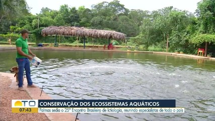 Encontro Brasileiro de Ictiologia reúne especialista em 25ª edição na UFT de Palmas