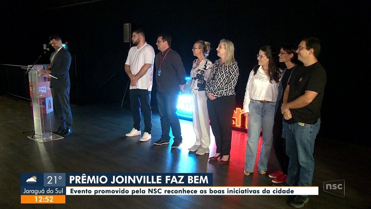 Premiados os vencedores do Prêmio Joinville Faz Bem