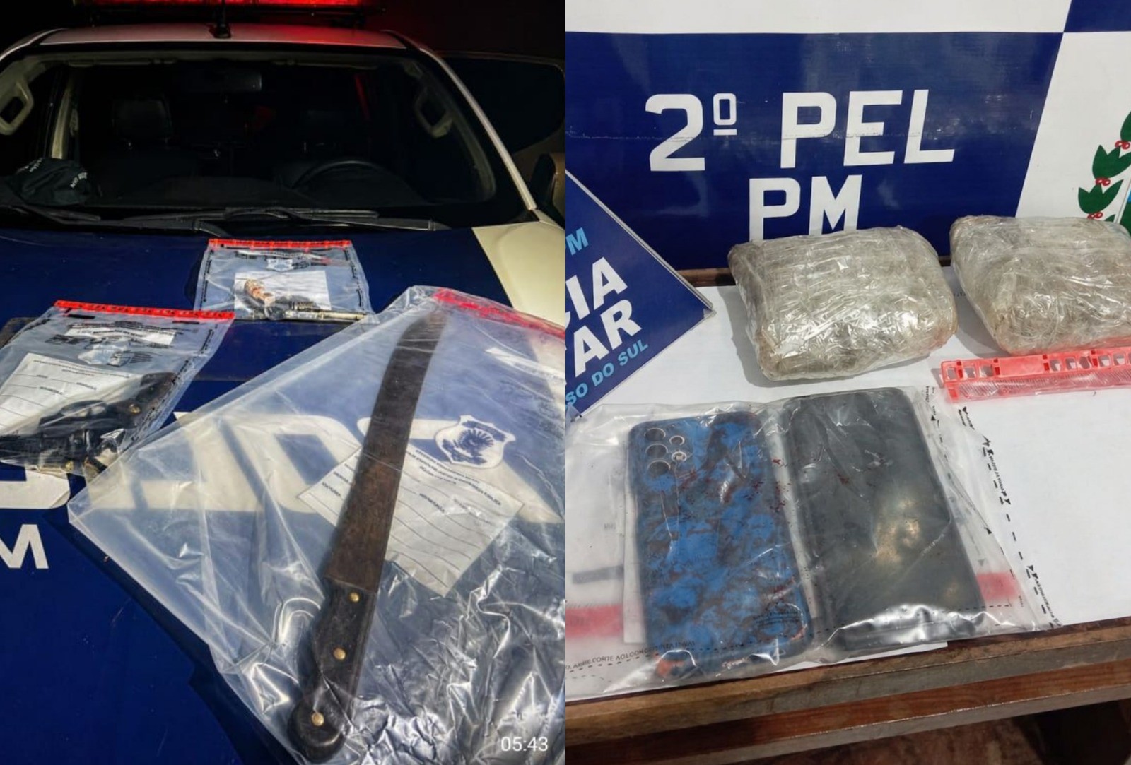 Três suspeitos ligados a facção morrem em confronto com a PM em MS