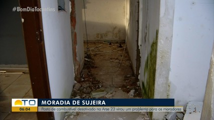 Posto de combustível abandonado preocupa moradores de quadra na região sul de Palmas