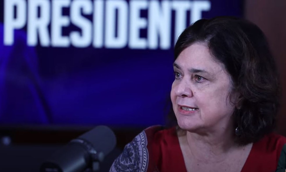 Ministra da Saúde, Nísia Trindade — Foto: YouTube/Reprodução