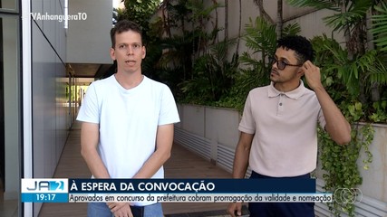 Aprovados em concurso da Prefeitura de Palmas cobram nomeações