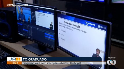 Unitins abre inscrições para o processo seletivo TO Graduado