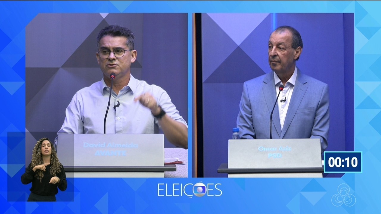 Rede Amazônica realiza debate entre candidatos ao Governo do Amazonas nesta terça-feira (29)