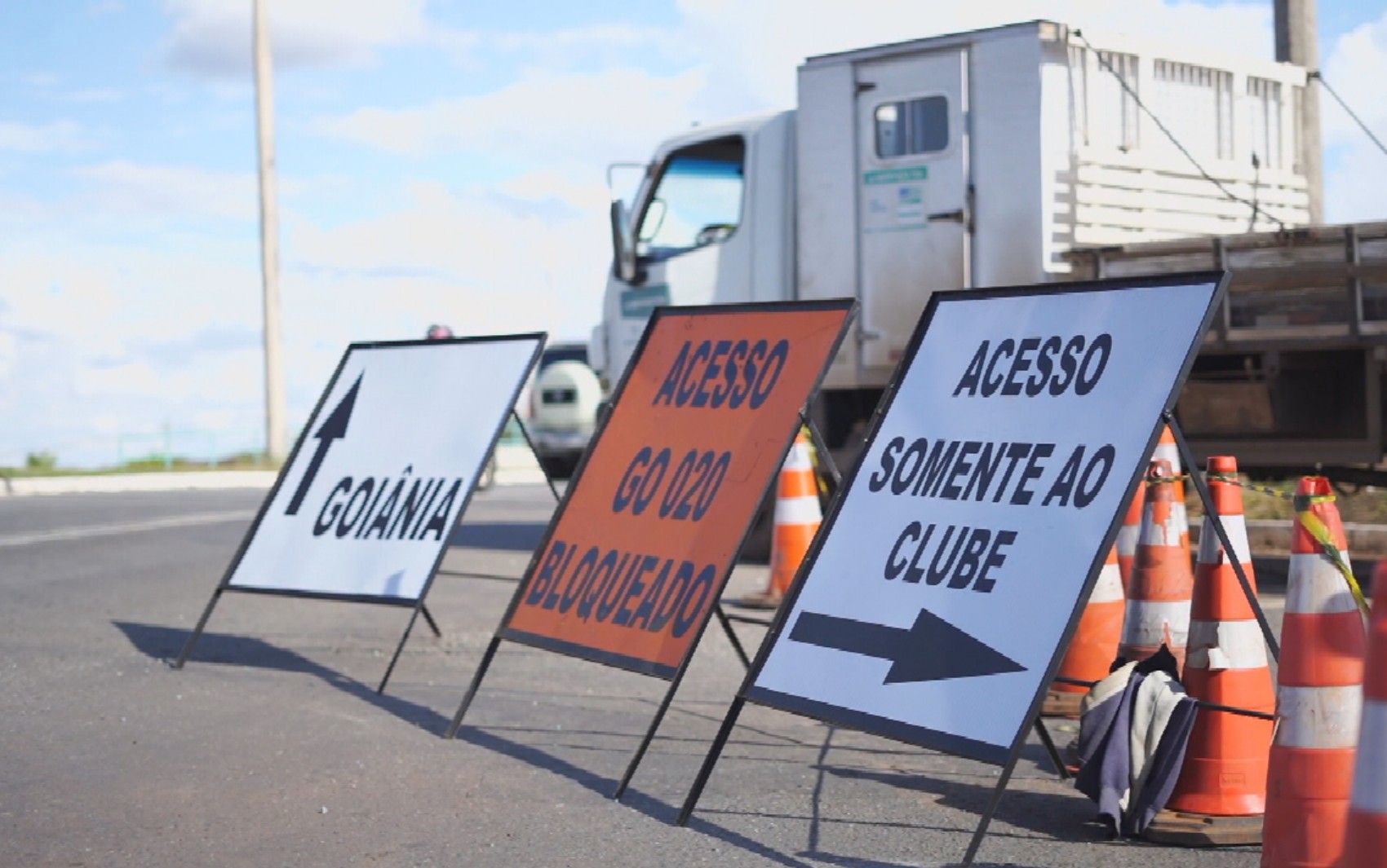 Obras causam congestionamento e lentidão na GO-020; veja desvios 
