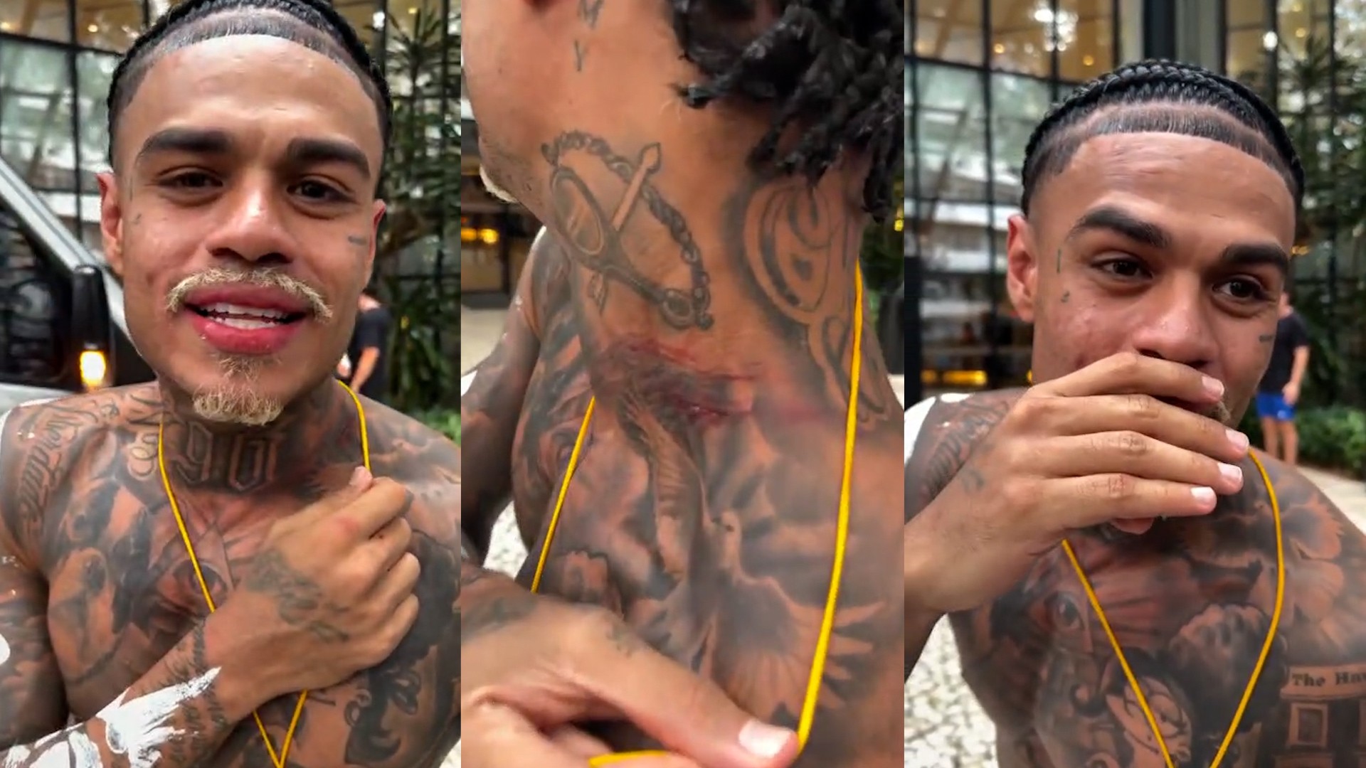 MC Cabelinho relata ser vítima de tentativa de assalto no Pelourinho, em Salvador: 'Tentaram até levar meu cordão'