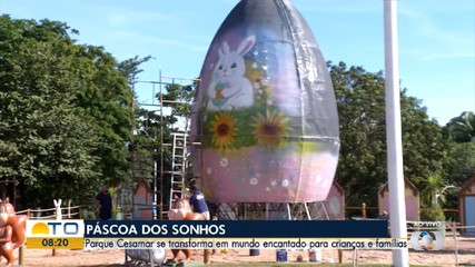Páscoa no Parque Cesamar terá programação com oficinas e shows