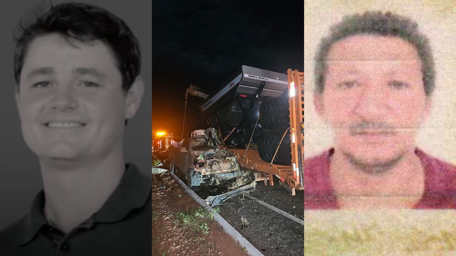 Produtor rural e caminhoneiro morrem em acidente entre caminhão e caminhonete no Piauí