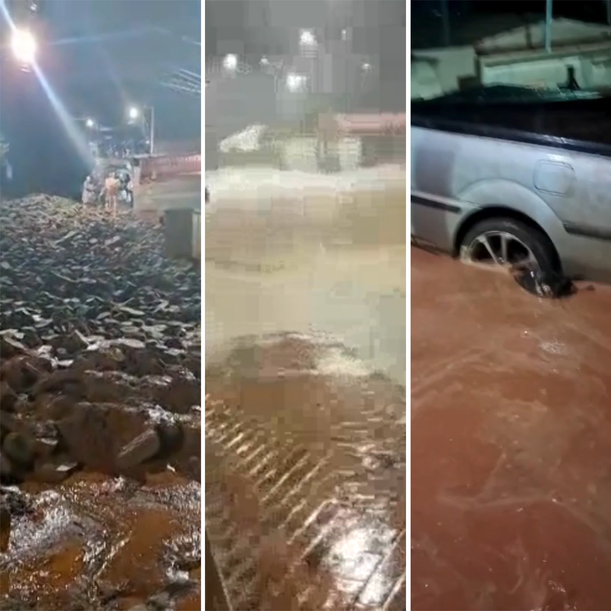 Chuva forte também atinge cidades da Região Central de MG; VÍDEOS