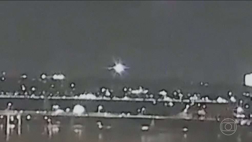 O grau de vigilância do espaço aéreo de Washington torna desastre aéreo ainda mais intrigante — Foto: Reprodução/TV Globo