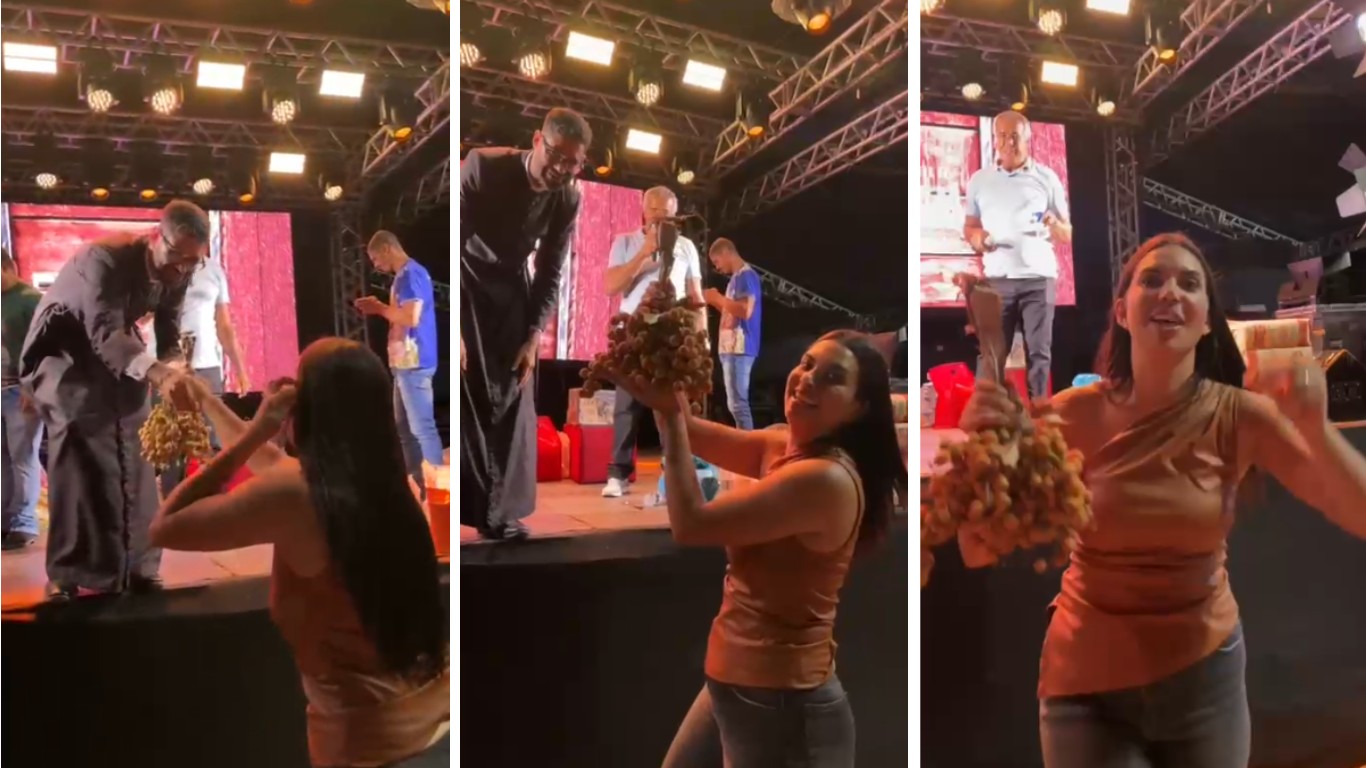 ‘Valia mais’: cacho de pitombas é leiloado por R$ 2 mil em Panelas; VÍDEO