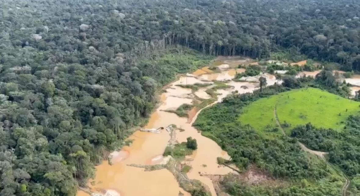 Garimpo ilegal avança no Amapá e PF reforça fiscalizações; 3 kg de mercúrio foram apreendidos