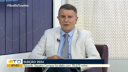 Prefeito eleito de Palmas, Eduardo Siqueira responde perguntas da população no BDT