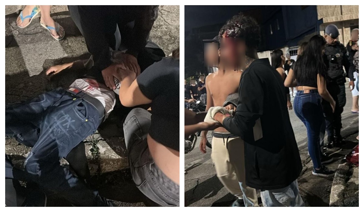 Adolescente morre esfaqueado por avô de outro jovem em briga em SP; agressor foi contido, mas fugiu ao ser solto pela PM na confusão