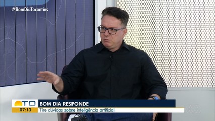 Especialista tira dúvidas sobre inteligência artificial no Bom Dia Responde