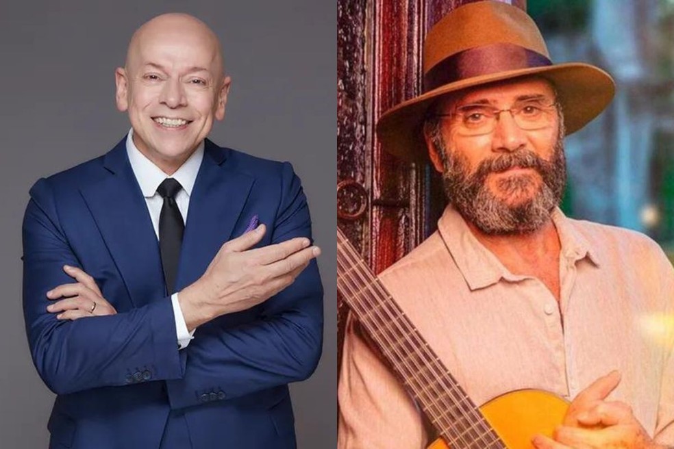 Leandro Karnal e Almir Sater fazem parte da programação da Bienal Pantanal. — Foto: Divulgação/Bienal Pantanal