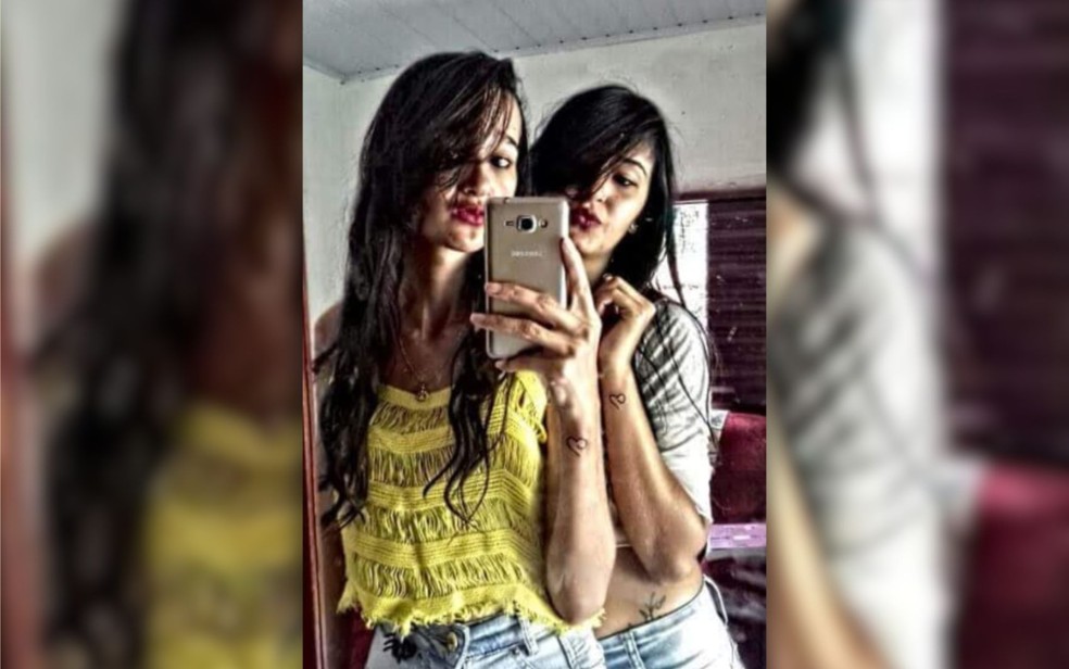 Tatuagem de Gisane Alves e Luana Pereira em Edéia, Goiás — Foto: Arquivo Pessoal/Gisane Alves