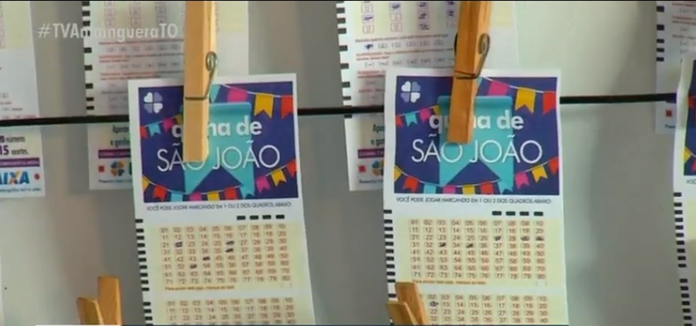 Quina de São João — Foto: TV Anhanguera/Reprodução