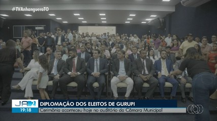 Eleitos em Gurupi são diplomados; saiba mais