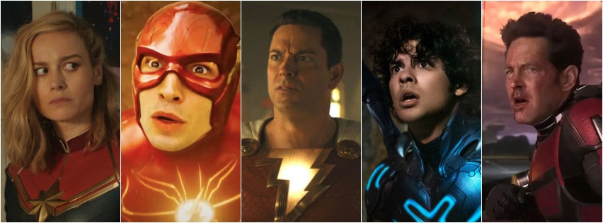 2023 foi terrível para filmes de super-heróis; eles encontraram sua kryptonita ou podem renascer?
