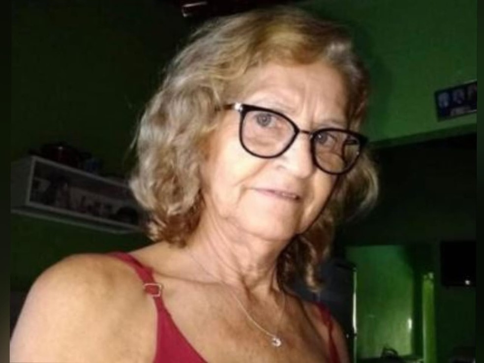 Maria Luzanira da Silva Lopes, de 65 anos, foi morta a facadas pelo irmão na cidade de Ipaporanga, no interior do Ceará. — Foto: Arquivo pessoal