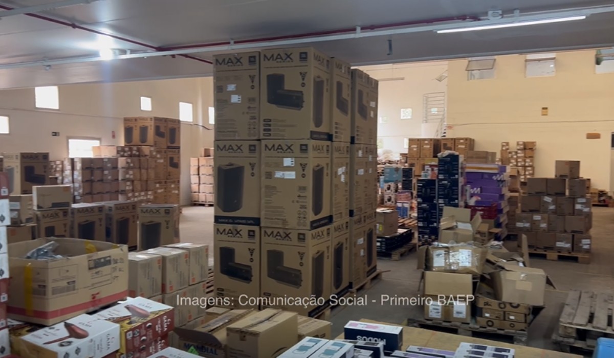 BAEP prende dois homens e recupera carga de eletrônicos roubada em Campinas 