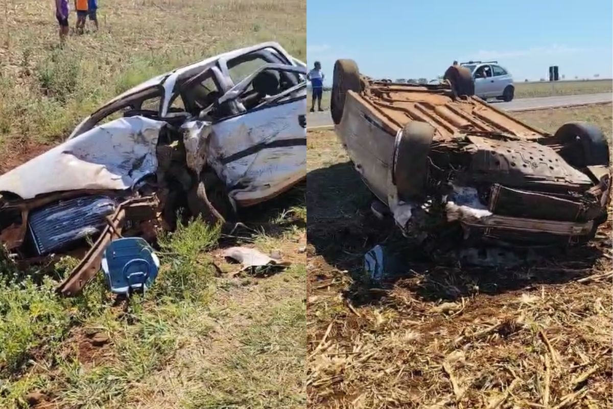 Homem morre em colisão frontal entre dois carros na MS-379