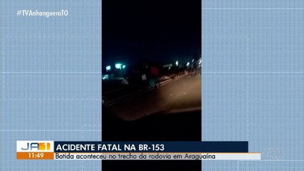 Acidente na BR-153 deixa uma pessoa morta