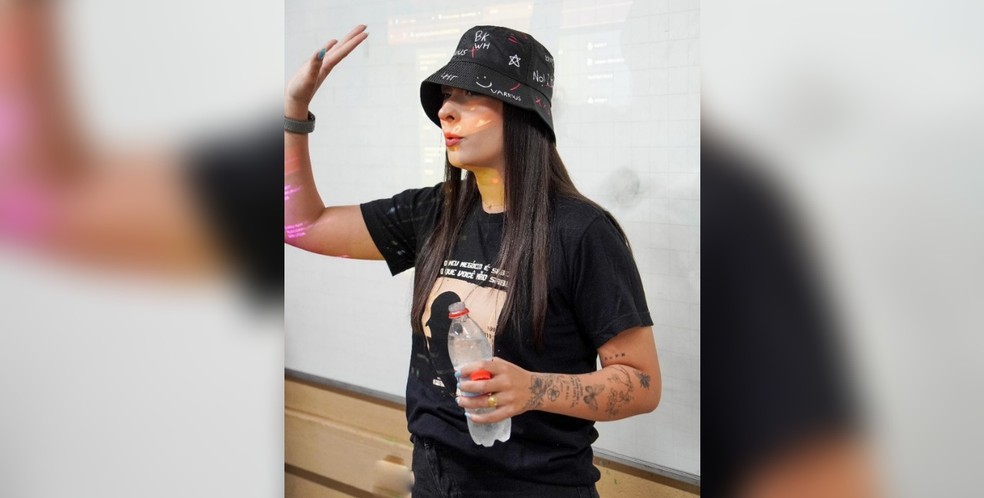 Vitória Okida de Araçatuba (SP) que é estudante de engenharia de software e ajuda a polícia com casos de crimes digitais — Foto: Arquivo pessoal