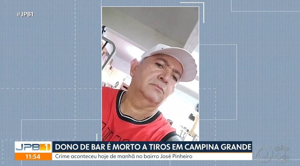 Dono de bar é morto a tiros em Campina Grande