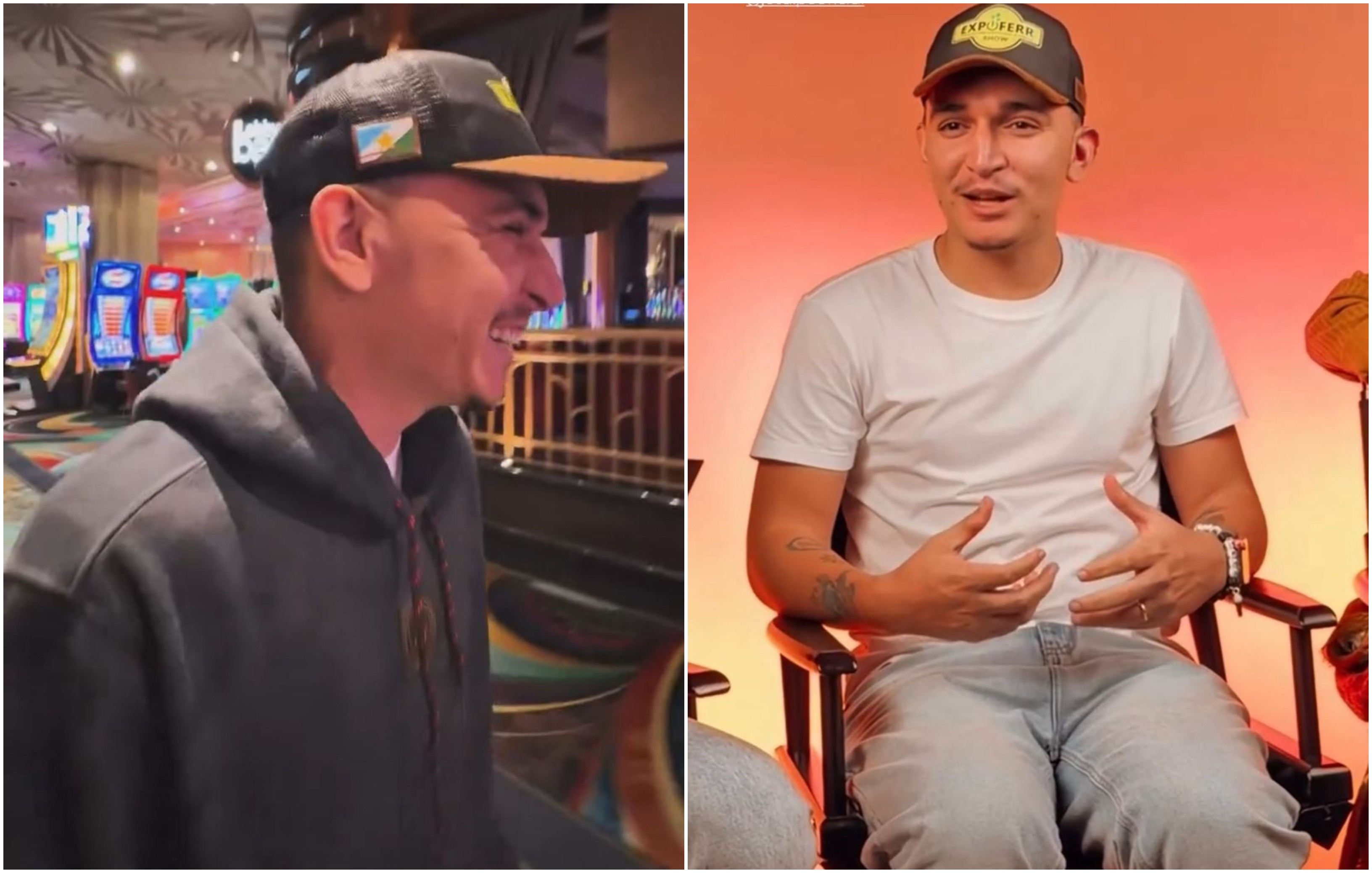 João Gomes usa chapéu de feira agro de Roraima em Las Vegas: 'Tô no Grammy'